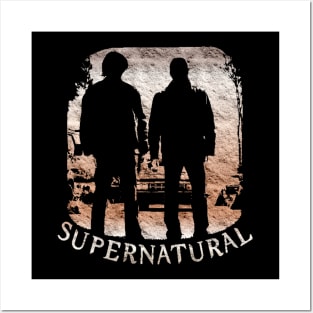 SPN - SAM AND DEAN STONE Posters and Art